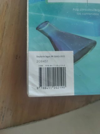 Libro Física química 1 de Bachillerato SM Revuela