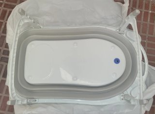 Bañera Bebé Plegable Asalvo Blanca