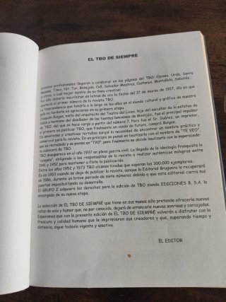AL SERVICIO DEL LECTOR EL TBO DE SIEMPRE. VOLUM...