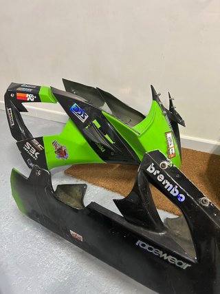 Carenado Fibra ZX10R 2008 Circuito