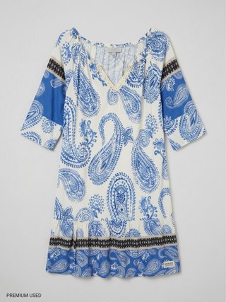 Vestido premamá estampado paisley