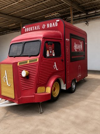 Cocktail Truck Vintage Citroën Type H – Homologado