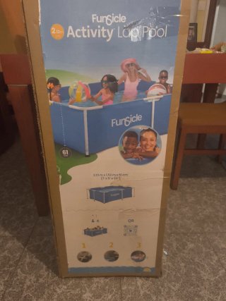 Piscina Funsicle Activity Lap Pool 2.13m