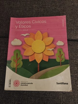 Libro de texto Valores cívicos y éticos