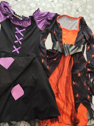 Pack de 2 disfraz Bruja Niña