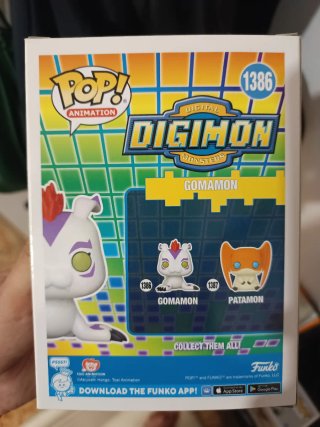 Funko Pop! Digimon Gomamon 1386