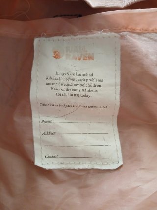 Mochila Fjallraven Kanken Rosa