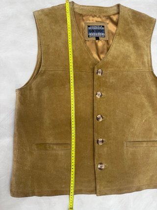 Gilet in pelle GIN TONIC uomo marrone