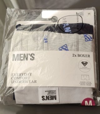 Boxers Superman Talla M