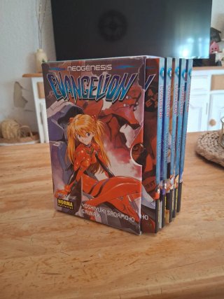 NEOGÉNESIS EVANGELION TOMO 01 - 05 + Cofre