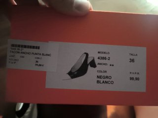 Zapatos mujer piel. Sin estrenar. Talla 36.