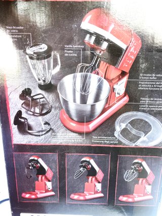 Robot de Cocina Silvercrest Multifunción Rojo