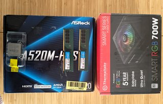 Combo AM4 Ryzen 5 5500X3D/A520/16GB/Fuent700W