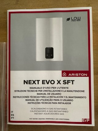 Calentador Ariston Next Evo X SFT 11L