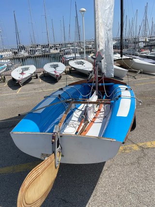 Barco 420 Fibra (1970) Vela Mayor/Foque/Timón/Orza