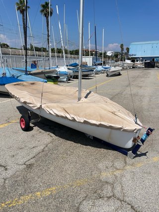 Barco 420 Fibra (1970) Vela Mayor/Foque/Timón/Orza