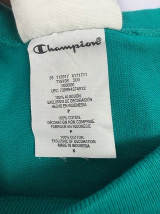 Camiseta Champion Turquesa Talla S