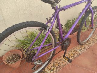 Bicicleta Montaña Morada