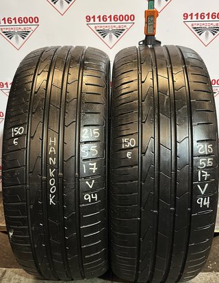 215 55 17 V HANKOOK RUEDA SEMINUEVA MUY BUENA