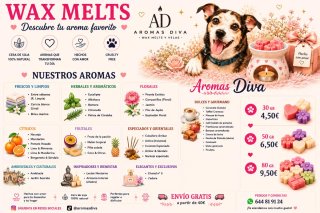 Aromas Diva: Cera de Soja Artesanal