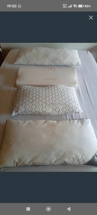 Almohada blanca poliéster NO HAGO ENVÍOS