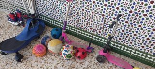 Pack Juguetes: Patines, Monopatines y Pelotas