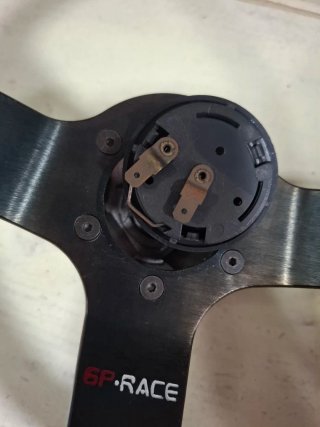 Volante desplazado