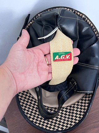 Casco equitación AGV vintage