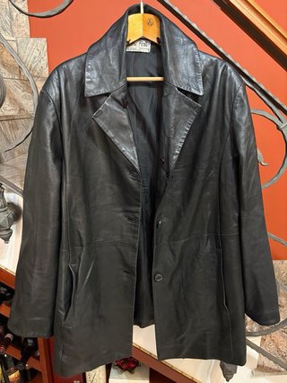 Giacca in vera pelle vintage morbida