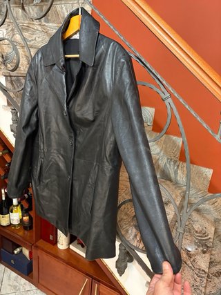 Giacca in vera pelle vintage morbida