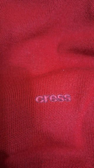 Maglione Guess Uomo Rosso Taglia XL Misto Lana