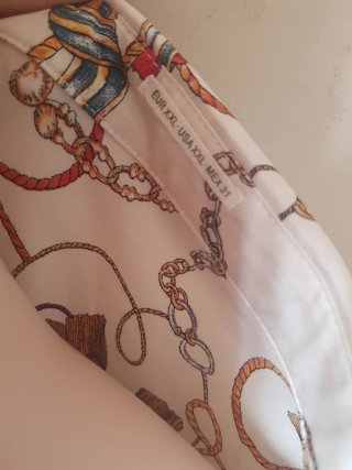 Blusa estampada mujer
