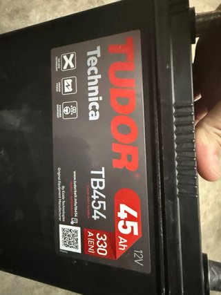 Batería Tudor Technica TB454 45Ah 12V