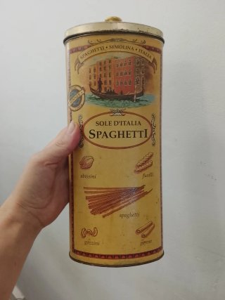 Lata Vintage Spaghetti Sole D'Italia