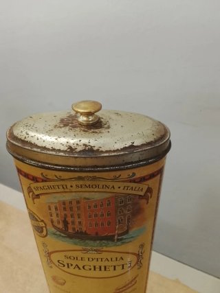 Lata Vintage Spaghetti Sole D'Italia