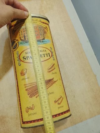 Lata Vintage Spaghetti Sole D'Italia