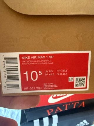 Nike Air Max 1 Patta 25th Anniversary