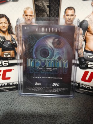 Carta Topps UFC Midnight Paddy Pimblett /12