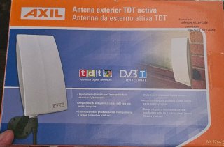 Antena TV TDT Exterior Portátil AXIL