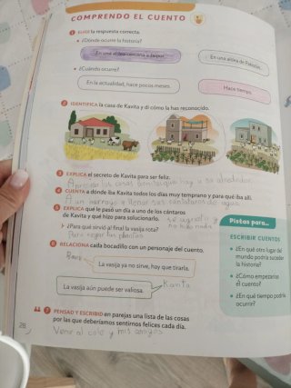 Lengua castellana, 3 Primaria