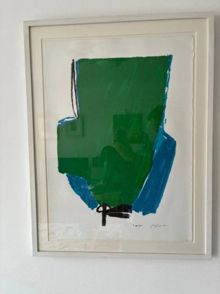 Litografía Original José Guerrero