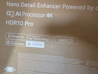 LG Nano 4K UHD AI TV 43 NU80B