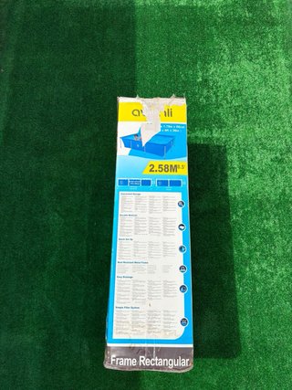 Piscina desmontable azul