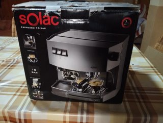 Cafetera Solac Espresso 18 Bar