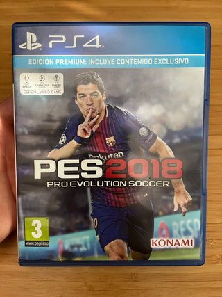 PES 2018 PS4 (Pro Evolution Soccer)