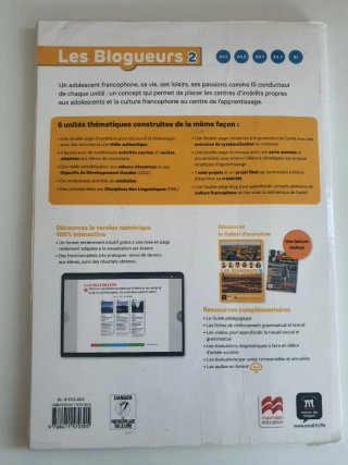 LES BLOGUEURS 2 A1.2 LIVRE (EPACK)