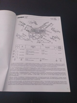 Manual Recambios Derbi GPR 50R Replica Racing