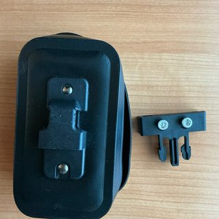 Bolsa sillín bici negra