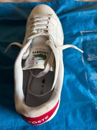 Zapatillas Lacoste Blancas Talla 41 EUR (8.5 USA)