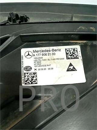 Faro Delantero Izquierdo Mercedes-Benz Clase A (BM 177)(03.2018->)